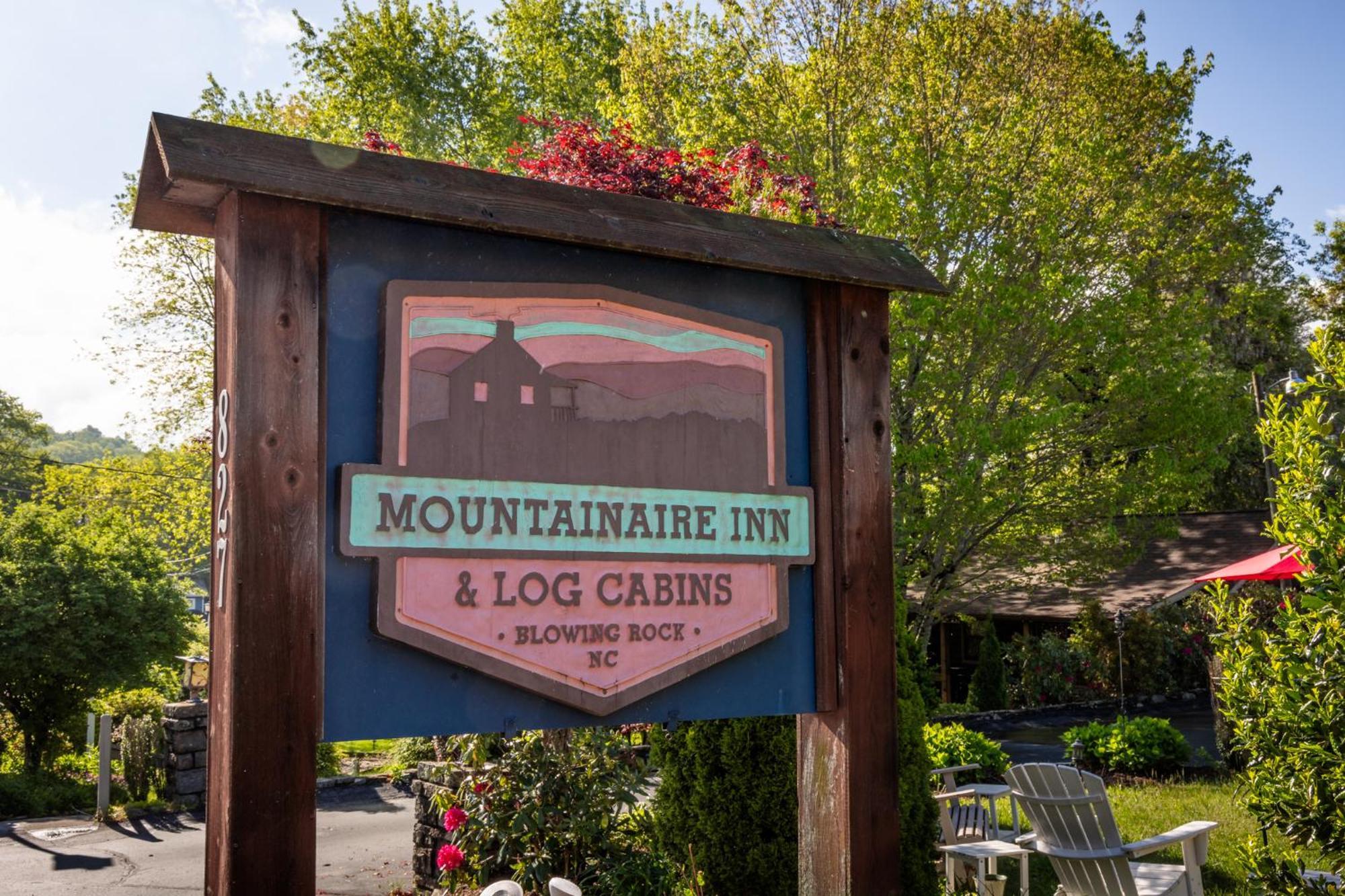 Mountainaire Inn And Log Cabins 布洛英罗克山 外观 照片